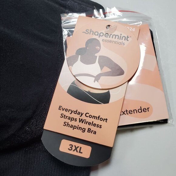 Shapermint Everyday Comfort Straps Wireless Shaping Bra Women Size 3XL NWT - Picture 3 of 14